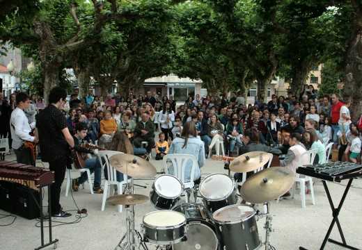 A Escola Municipal de Música clausura o curso cun festival  na Alameda de Ordes